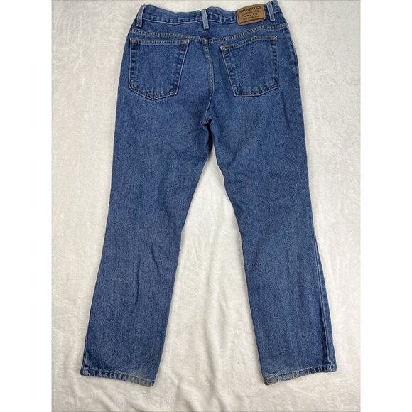 Men's Levi Strauss & Co Signature Authentics Loose Fit Blue Jeans Size 33 X 30 - Picture 8 of 10